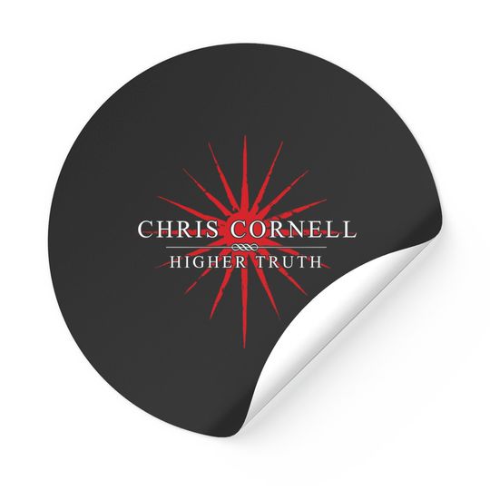 Discover Chris Cornell Unisex Sticker: Higher Truth