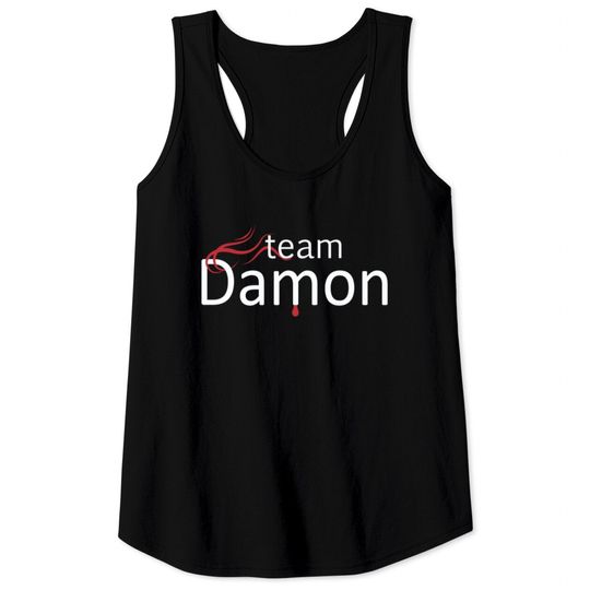 Discover Team Damon - The vampire Tank Tops