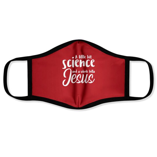 Discover A Little Bit Science And A Whole Lotta Jesus Face Masks