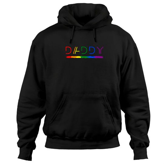 Discover Daddy Gay Lesbian Pride LGBTQ Inspirational Ideal Hoodies