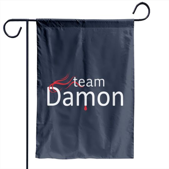 Discover Team Damon - The vampire Garden Flags