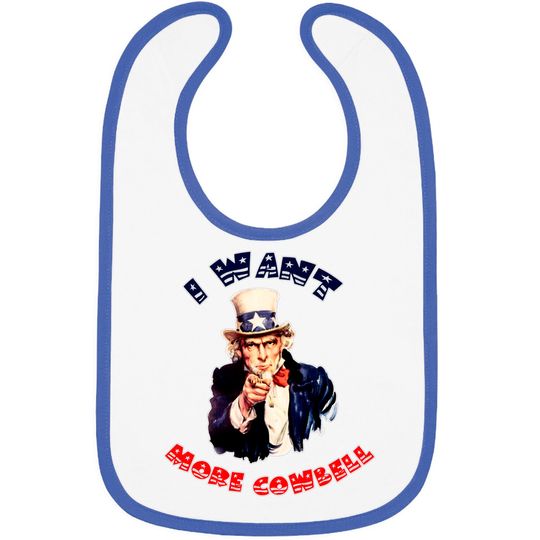 Discover Uncle Sam Wants More Cowbell Bibs