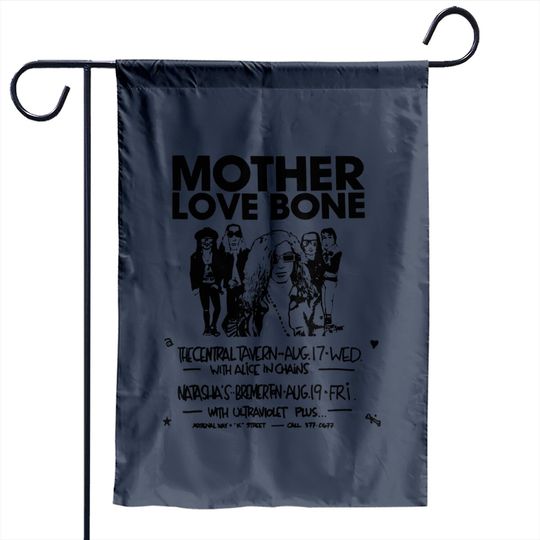 Discover MOTHER LOVE BONE Classic Garden Flags