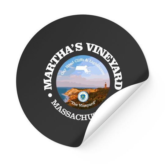 Discover Martha's Vineyard (C) - Marthas Vineyard - Stickers
