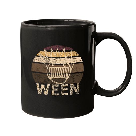 Discover WEEN Vintage Retro Distressed Boognish - Ween - Mugs