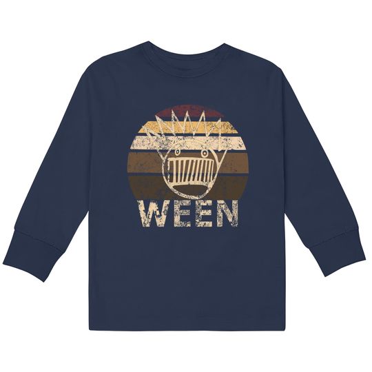 Discover WEEN Vintage Retro Distressed Boognish - Ween -  Kids Long Sleeve T-Shirts