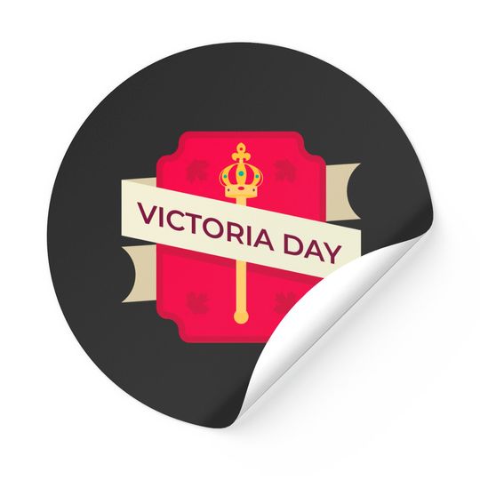 Discover Happy Victoria Day Stickers