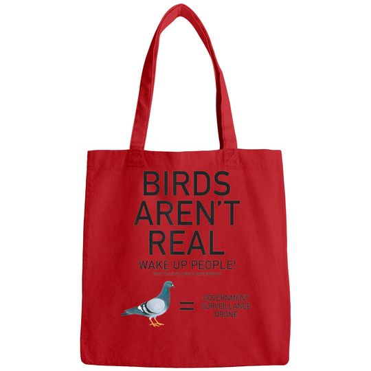 Discover Birds Are Not Real Bird Spies Conspiracy Theory Birds Bags