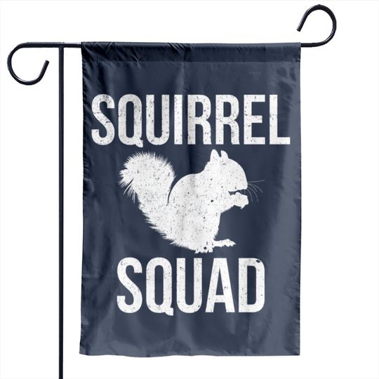 Discover Squirrel squad Garden Flag Lover Animal Squirrels Garden Flags