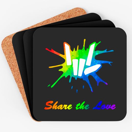 Discover Share Love For Kids And Youth Beautiful Gift Coaster Coasters