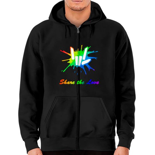 Discover Share Love For Kids And Youth Beautiful Gift Tee Zip Hoodies