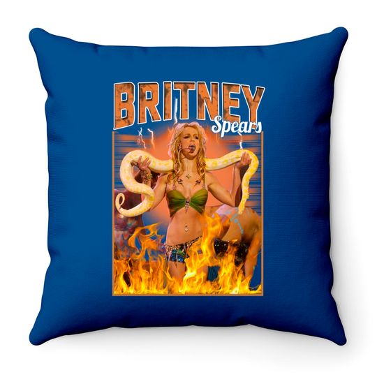 Discover britney spears Throw Pillows
