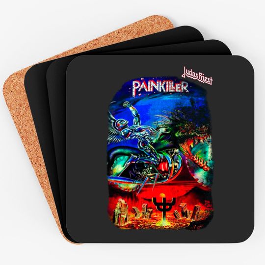 Discover Judas Priest Unisex Coaster: Painkiller