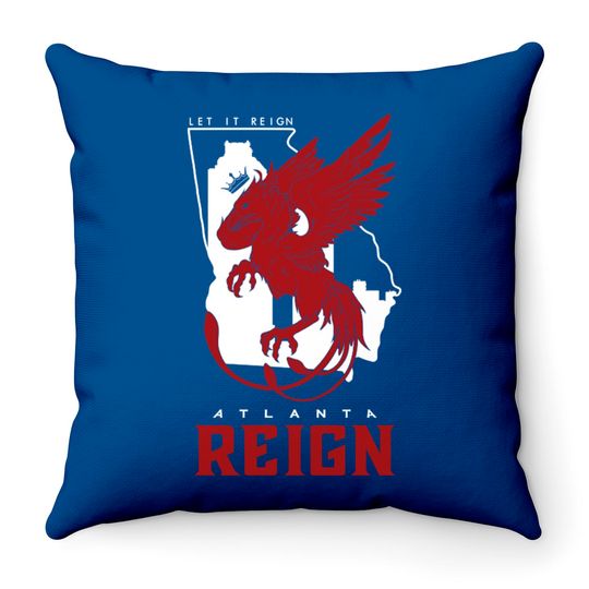 Discover Atlanta REIGN - Atlanta - Throw Pillows