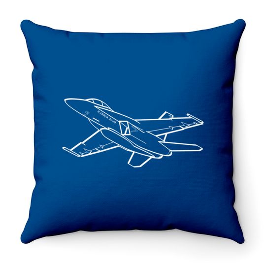 Discover Blue Angel u s navy blue angels blue angels Throw Pillows