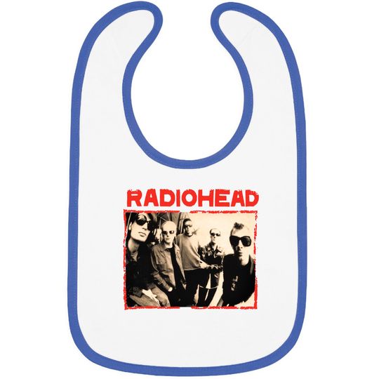 Discover Radiohead Mens Small Vintage Style band Bib band Bibs Vintage band Bibs