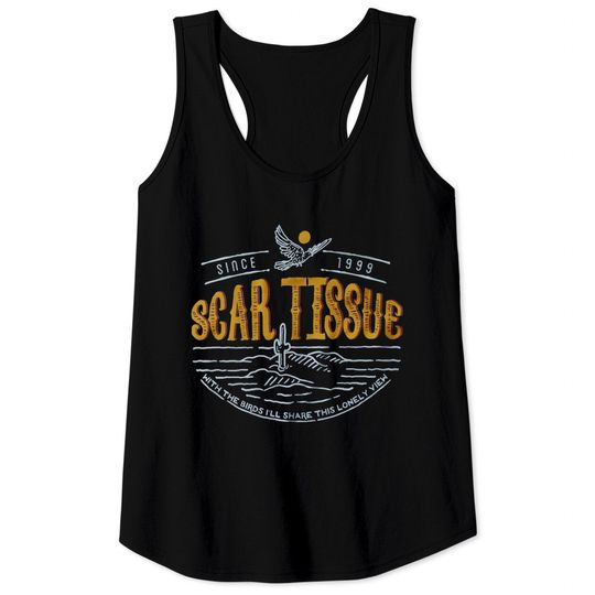 Discover Scar Tissue Tank Tops, Red Hot Chilli Peppers Tank Tops, Red Hot Chilli Peppers Tshirt