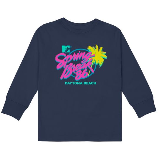 Discover MTV Spring Break Daytona Beach  Kids Long Sleeve T-Shirts Unisex Adult  Kids Long Sleeve T-Shirts