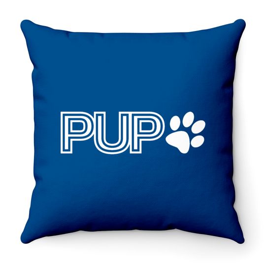 Discover Pup Play Puppy Play Throw Pillows