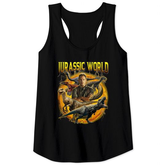 Discover Jurassic World 3 Dominion Owen Grady Portrait Tank Tops Unisex Tank Tops Birthday Shirt
