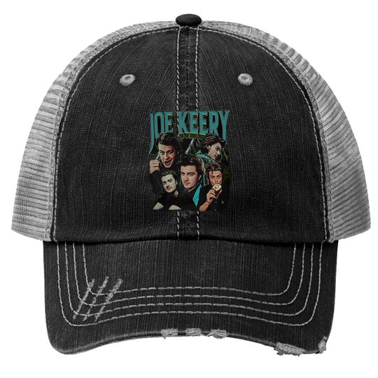 Discover Joe Keery Trucker Hat Chris Vintage 90's Graphic Trucker Hats Kurt Kunkle Keys