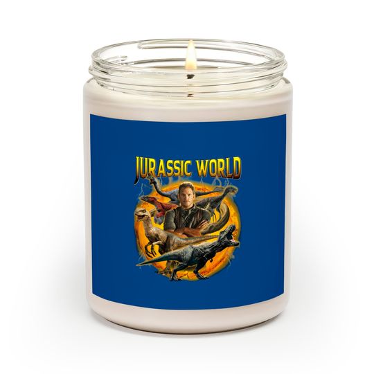 Discover Jurassic World 3 Dominion Owen Grady Portrait Scented Candles Unisex Scented Candles Birthday Scented Candle