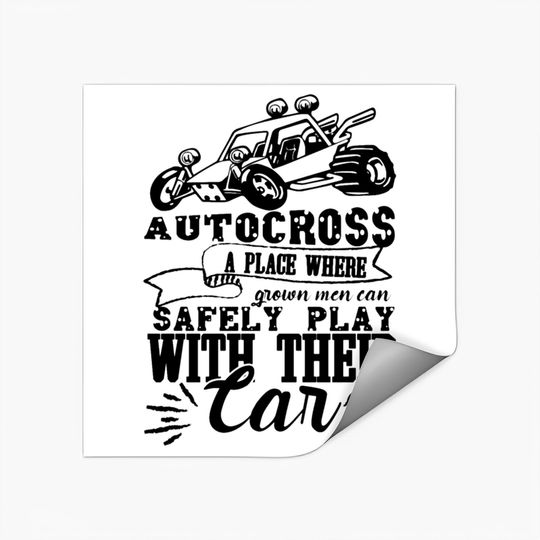 Discover Funny Autocross Sticker Stickers