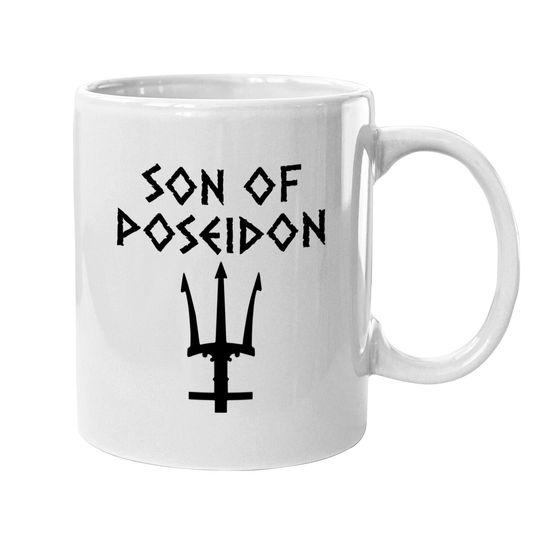 Discover son of poseidon Mugs