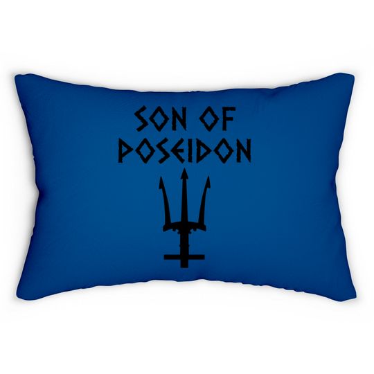 Discover son of poseidon Lumbar Pillows