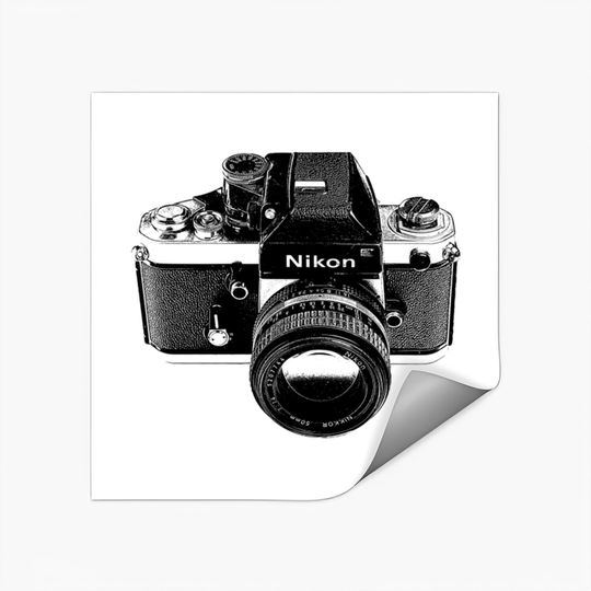 Discover Nikon - Camera Lover - Stickers
