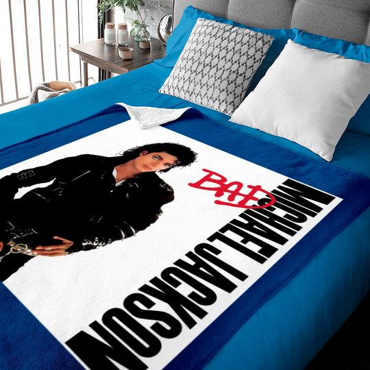 Discover Michael Jackson Bad Album Smooth Criminal 1 Baby Blankets