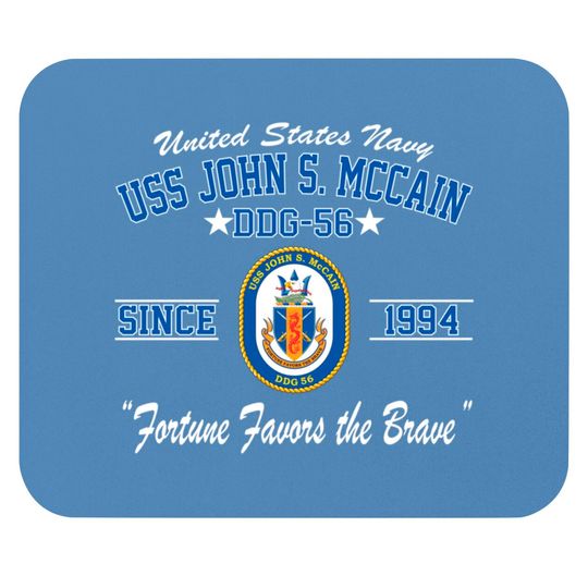 Discover USS John McCain Mouse Pads DDG-56