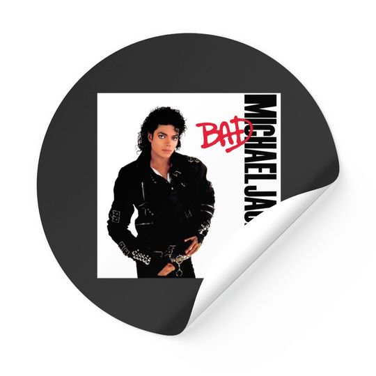 Discover Michael Jackson Bad Album Smooth Criminal 1 Stickers