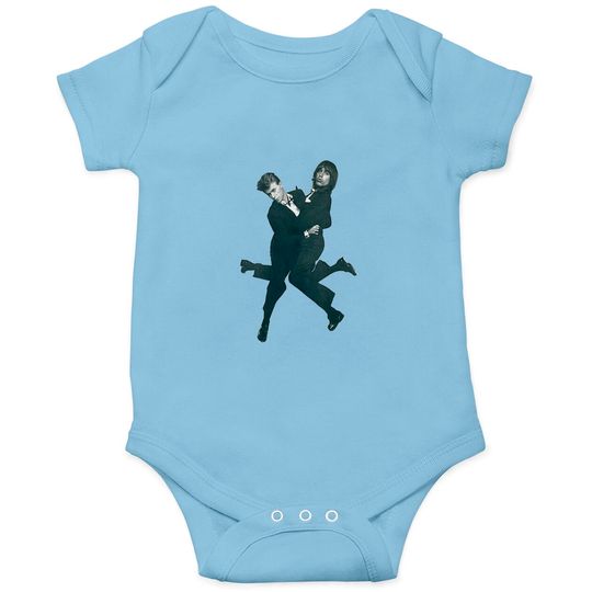 Discover Iggy and Bowie - retro 70s - retro iggy pop stooges - vintage - music Onesies