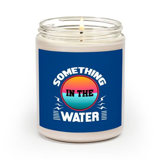Discover Something In The Water Music Festival Scented Candle Scented Candles