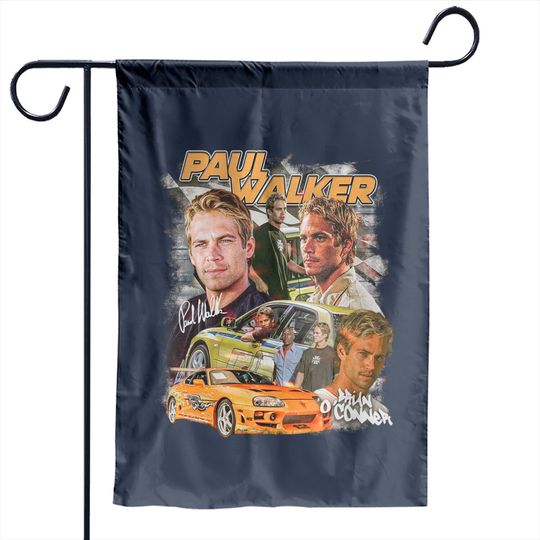 Discover Paul Walker Garden Flags, Never Forgotten Garden Flag Gifts