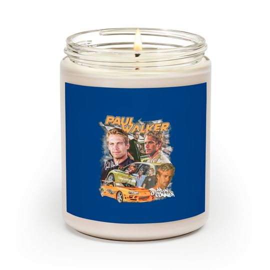 Discover Paul Walker Scented Candles, Never Forgotten Scented Candle Gifts