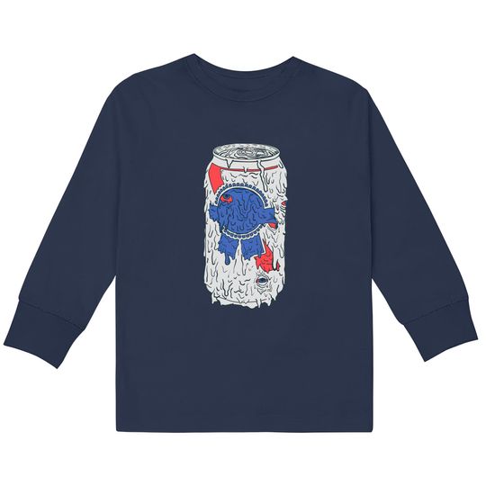 Discover Beer Me Bruh - Pbr -  Kids Long Sleeve T-Shirts