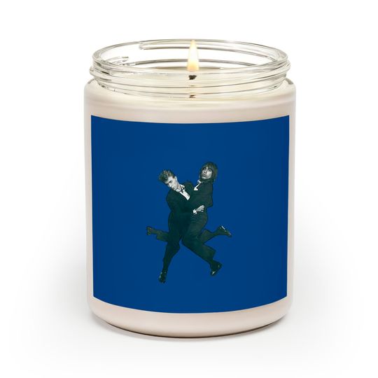 Discover Iggy and Bowie - retro 70s - retro iggy pop stooges - vintage - music Scented Candles