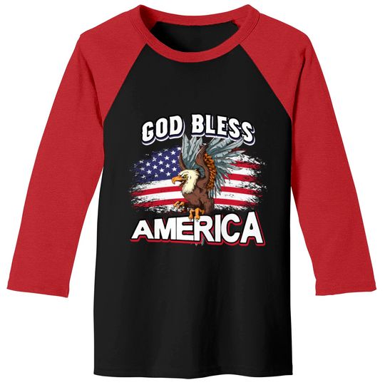 Discover American Patriot Patriotic Shirts Baseball Tees