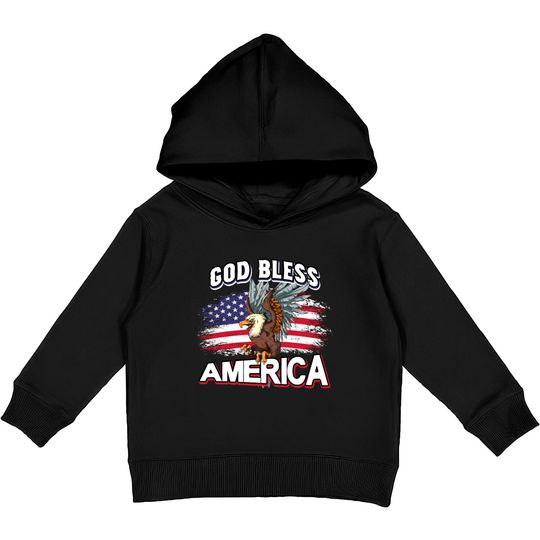 Discover American Patriot Patriotic Shirts Kids Pullover Hoodies