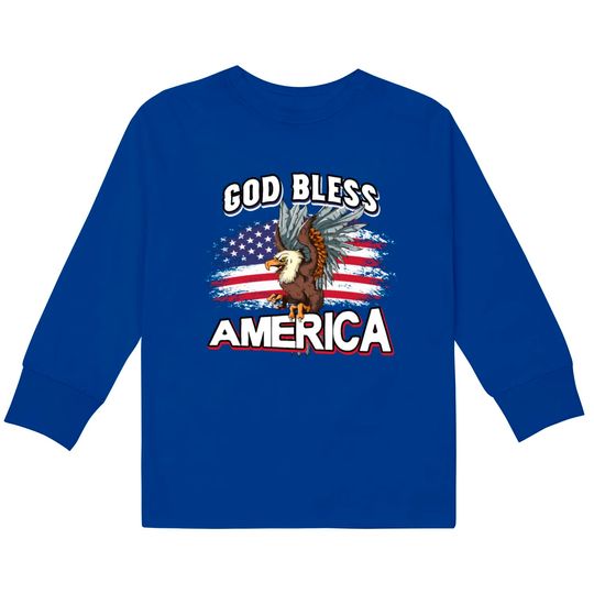 Discover American Patriot Patriotic Shirts  Kids Long Sleeve T-Shirts