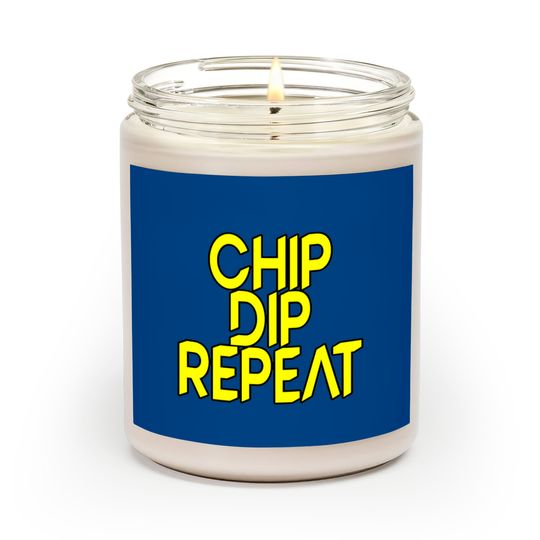 Discover Chip Dip Repeat 5 Scented Candles