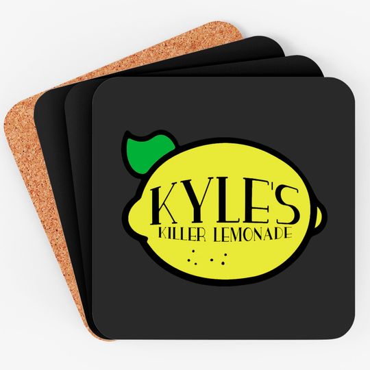 Discover Kyle's Killer Lemonade - Superbad - Coasters