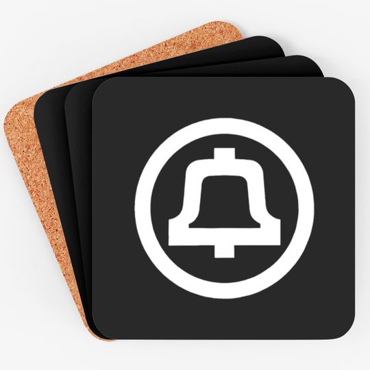 Discover 1969 Bell System Logo Coasters