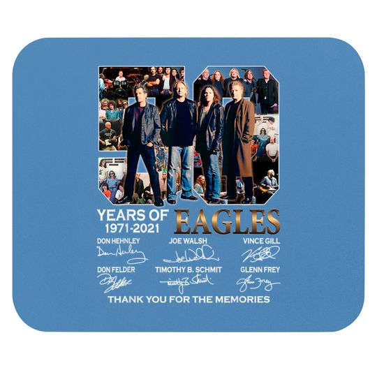 Discover 50th Anniversary EAGLES Band Legend Limited Design Classic Mouse Pads