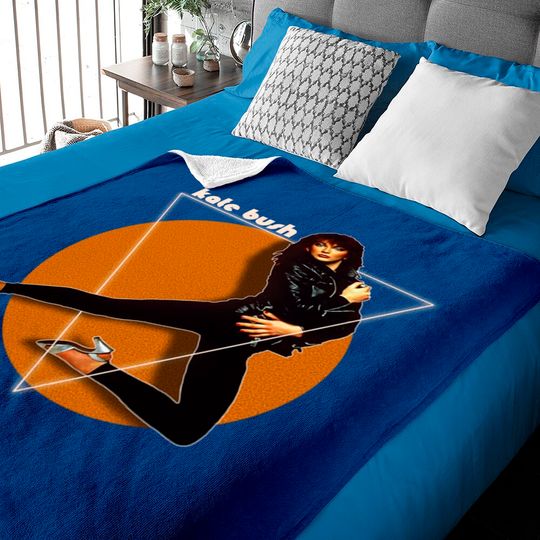 Discover Kate Bush 80s Style Tribute Baby Blankets