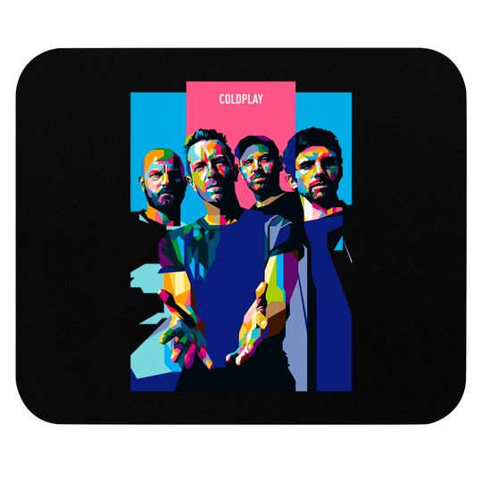 Discover COLDPLAY Best Band in the World - Coldplay - Mouse Pads