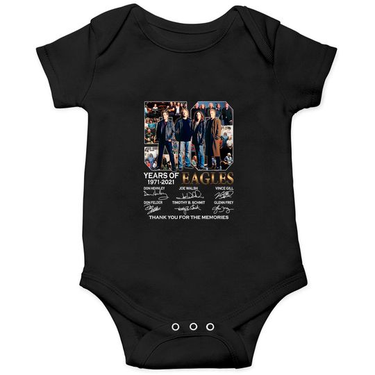 Discover 50th Anniversary EAGLES Band Legend Limited Design Classic Onesies