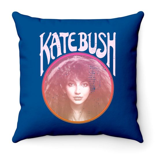 Discover Retro Kate Bush Tribute Throw Pillows